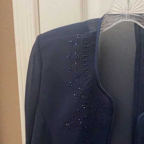 FINAL MARKDOWN R & m Richards sheer jacket 14 - Picture 2 of 5